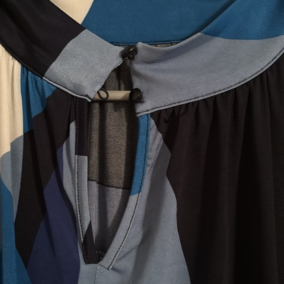 Blue dress shirt made by worthington - Picture 2 of 4